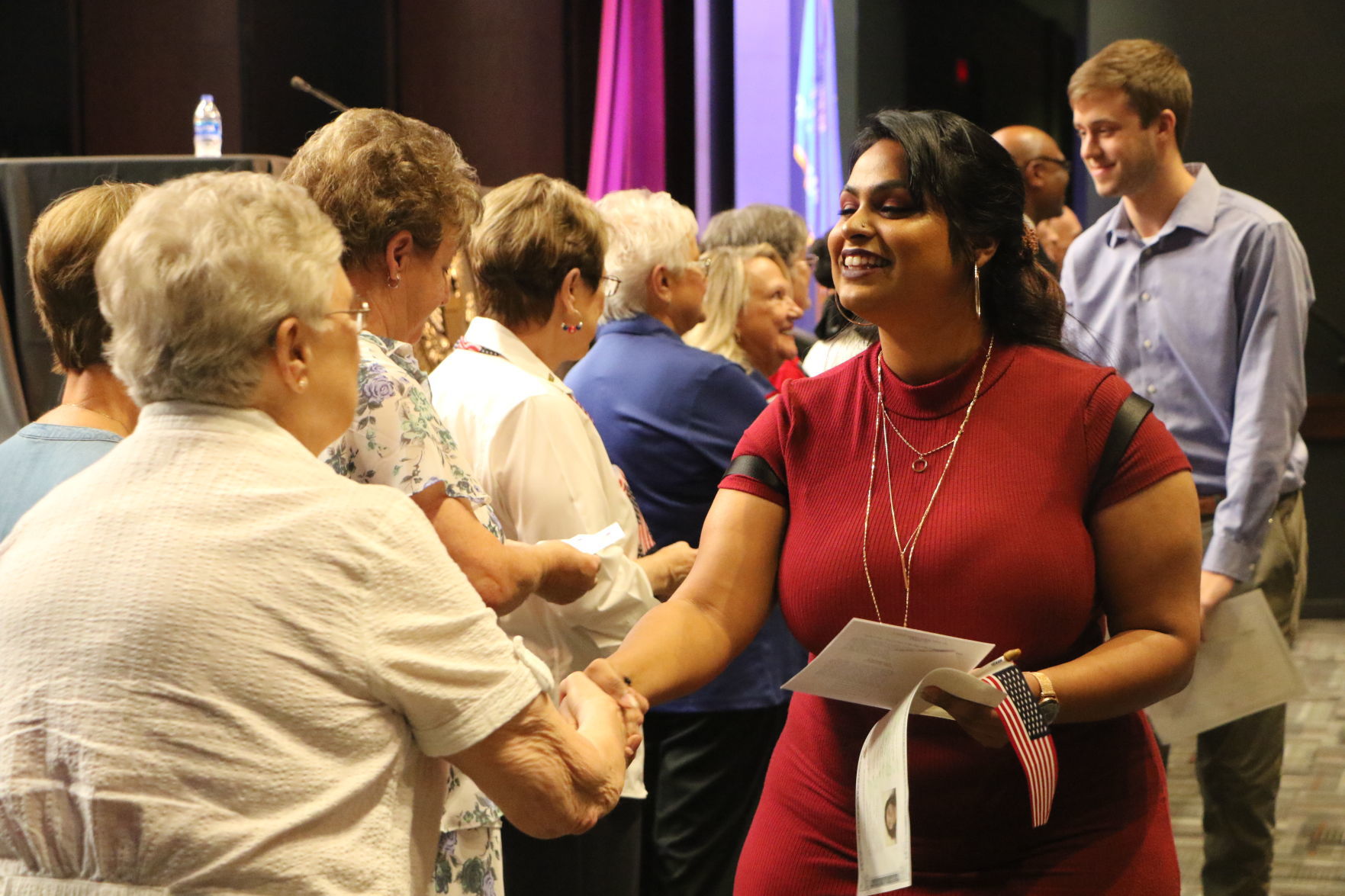 Naturalization ceremony